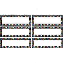 TCR77299 - Chalkboard Brights Labels Magnetic Accents in Accents