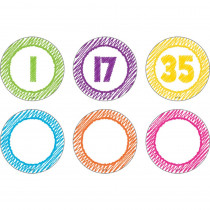 TCR77361 - Scribble Numbers Magnetic Accents in Letters