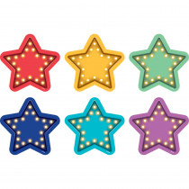 TCR77381 - Marquee Stars Carpet Markers Spot On in Classroom Management