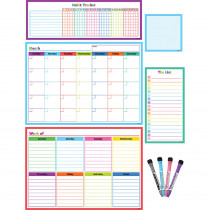Colorful Dry-Erase Magnetic Calendar Set - TCR77405 | Teacher Created Resources | Calendars