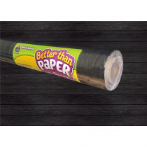 Black Wood Better Than Paper Bulletin Board Roll - TCR77453 | Teacher Created Resources | Deco: Bulletin Board Rolls, Better Than Paper