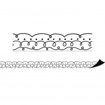 Squiggles and Dots Magnetic Border, 24 Feet - TCR77562 | Teacher Created Resources | Border/Trimmer