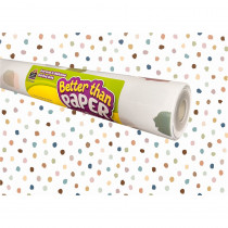 Everyone is Welcome Painted Dots Better Than Paper Bulletin Board Roll - TCR77899 | Teacher Created Resources | Deco: Bulletin Board Rolls, Better Than Paper