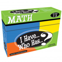 TCR7817 - I Have Who Has Math Games Gr 1-2 in Math