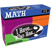 TCR7833 - I Have Who Has Math Gr 4-5 in Math