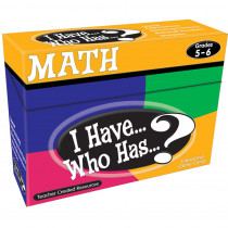 TCR7834 - I Have Who Has Math Gr 5-6 in Math