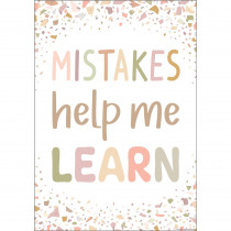 Mistakes Help Me Learn Positive Poster - TCR7876 | Teacher Created Resources | Deco: Charts, Posters