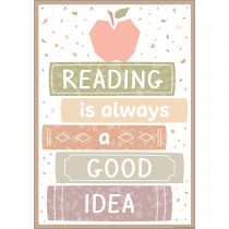 Reading Is Always a Good Idea Positive Poster - TCR7877 | Teacher Created Resources | Deco: Charts, Posters