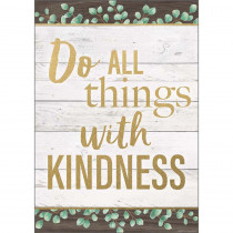 Do All Things With Kindness Positive Poster, 13-3/8 x 19" - TCR7977 | Teacher Created Resources | Motivational"