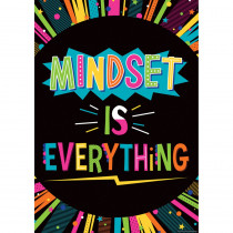 Mindset Is Everything Positive Poster, 13-3/8 x 19" - TCR7989 | Teacher Created Resources | Classroom Theme"