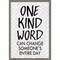 One Kind Word Can Change Someone's Entire Day Positive Poster - TCR7992 | Teacher Created Resources | Inspirational