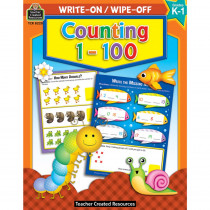 Counting 1-100 Write-On/Wipe-Off Book - TCR8220 | Teacher Created Resources | Counting