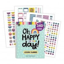 Oh Happy Day Lesson Planner - TCR8321 | Teacher Created Resources | Plan & Record Books