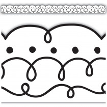 Squiggles and Dots Die-Cut Border Trim, 35 Feet - TCR8340 | Teacher Created Resources | Border/Trimmer