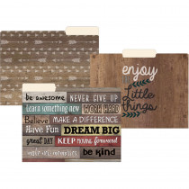 Farmhouse Chic File Folders, Letter Size, Pack of 12 - TCR8540 | Teacher Created Resources | Folders