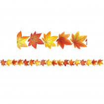 Fall Leaves Die-Cut Border Trim, 35 Feet - TCR8579 | Teacher Created Resources | Border/Trimmer