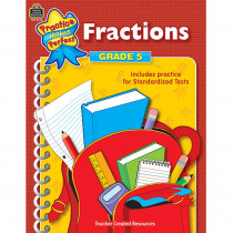 TCR8615 - Fractions Gr 5 Practice Makes Perfect in Fractions & Decimals