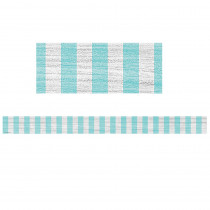 Vintage Blue Stripes Straight Border Trim, 35 Feet - TCR8702 | Teacher Created Resources | Border/Trimmer