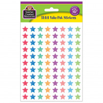 Watercolor Stars Mini Stickers Valu-Pak - TCR8729 | Teacher Created Resources | Stickers