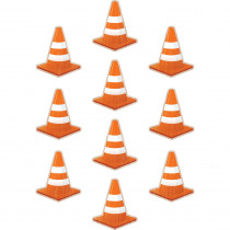 Under Construction Cones Accents - TCR8745 | Teacher Created Resources | Accents