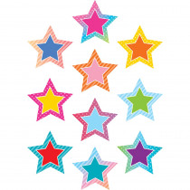 TCR8758 - Colorful Vibes Stars Accents in Accents
