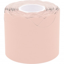 Blush Scalloped Rolled Border Trim - TCR8906 | Teacher Created Resources | Deco: Border Trim, Rolled