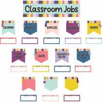 Oh Happy Day Classroom Jobs Mini Bulletin Board - TCR9024 | Teacher Created Resources | Miscellaneous