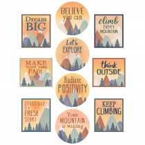 Moving Mountains Positive Sayings Accents, Pack of 30 - TCR9145 | Teacher Created Resources | Accents