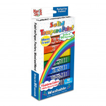 Tempera Paint Sticks, Rainbow Colors, Pack of 10 - TPG699 | The Pencil Grip | Paint