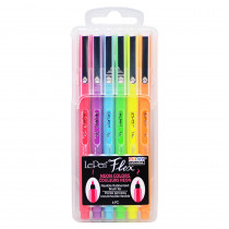 LePen Flex, 6 Neon Colors - UCH48006F | Uchida Of America, Corp | Pens