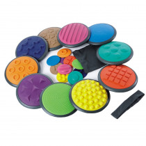 Tactile Discs - Complete Set of 10 - WING2116 | Winther | Gross Motor Skills