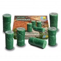 Let's Roll Dinosaurs - Set of 6 - YUS1216 | Yellow Door Us Llc | Clay & Clay Tools
