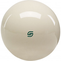Aramith Tournament Magnetic Cast Phenolic Cue Ball with Green Logo