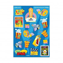 T-83026 - Marvelous Movies Cola Scent Stinky Stickers Mixed Shapes in Stickers