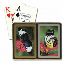 Congress Butterflies Bridge Designer Series Playing Cards