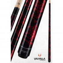 Valhalla VA212 Red Pool Cue Stick from Viking Cue