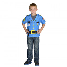 My 1st Career Gear Police Top, One Size Fits Most Ages 3-6
