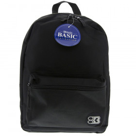 BAZIC 16" Black Basic Collection Backpack