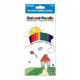 Colored Pencils, Pack of 12