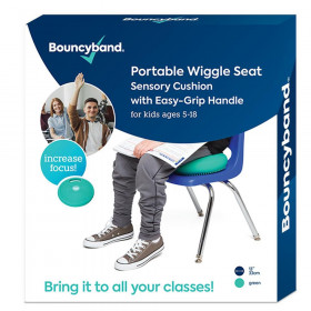 Portable Wiggle Seat Sensory Cushion, Green