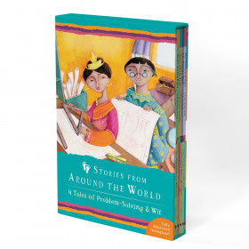Stories from Around the World Global Chapter Book Boxed Set, 4 Tales of Problem-Solving & Wit
