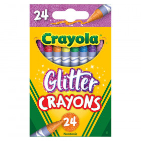 Glittler Crayons, 24 Colors