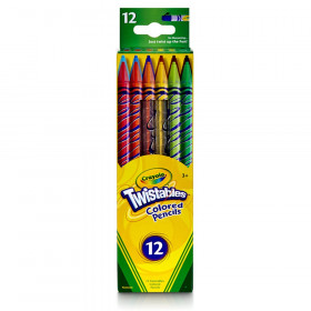 Twistables Colored Pencils, 12 Count