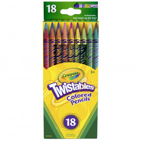 Twistables Colored Pencils, 18 Count