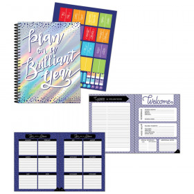 Plan on a Brilliant Year Teacher Plan Book, Grade PK-12, Paperback