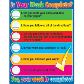 Is Your Work Complete? Chart