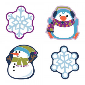 Winter Mix Cut-Outs, Pack of 36