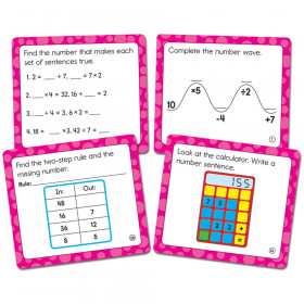 Math Challenge Curriculum Cut-Outs, Grade 3