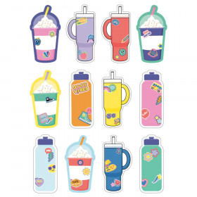 We Stick Together Cups & Water Bottles Cut-Outs, Pack of 36