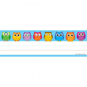 Colorful Owls Desk Nameplates